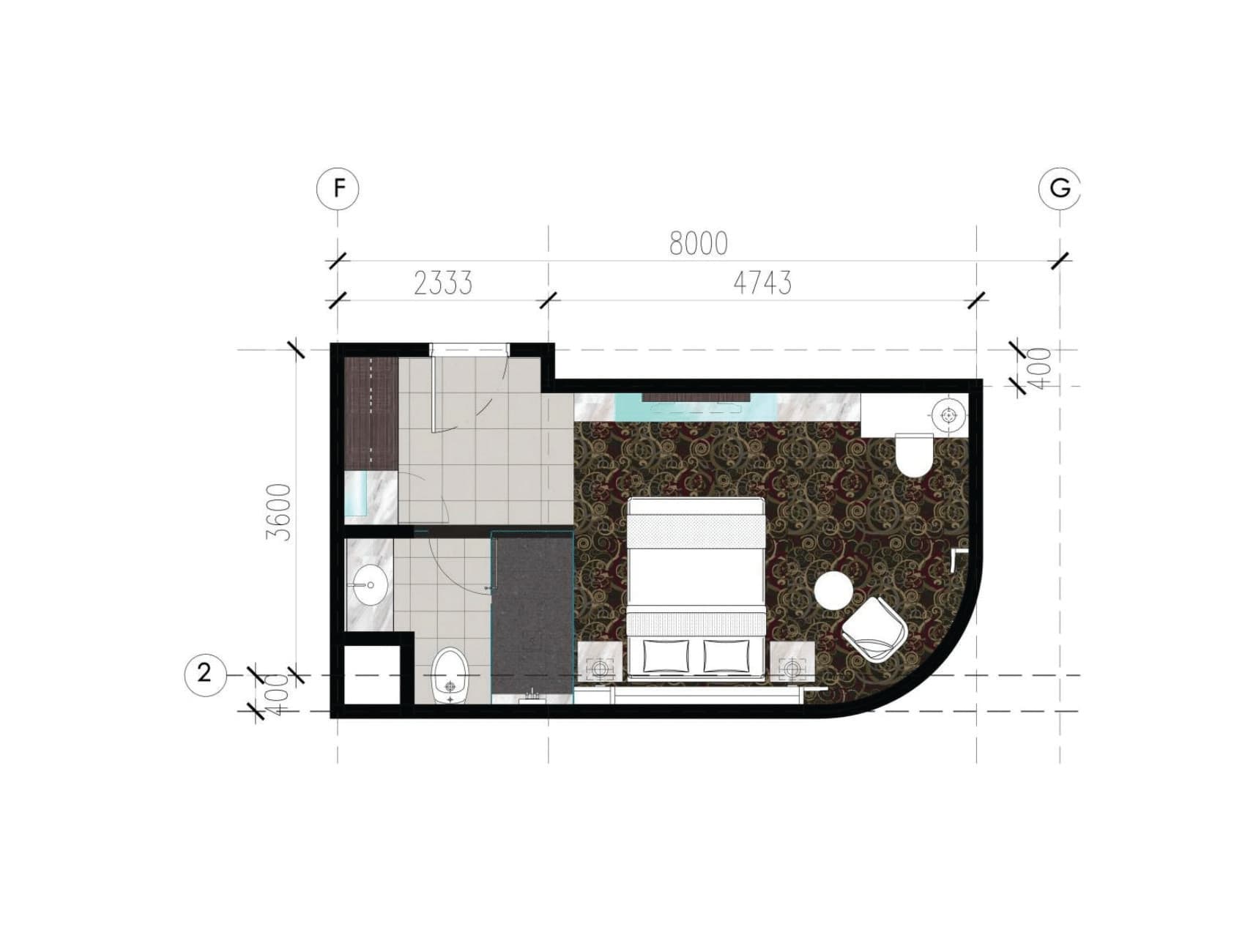 Corner Suite Room